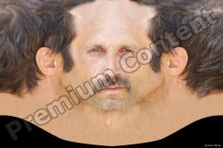 Male head texture